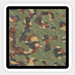 Camouflage Pattern Sticker